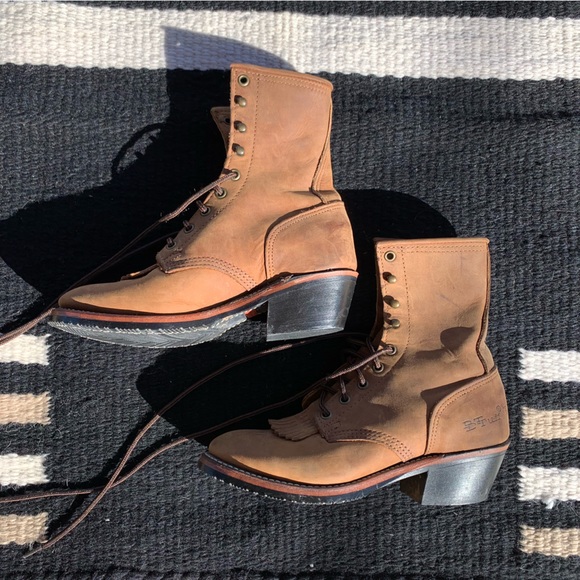 DD Tuff Kiltie Lace Up Boots - Picture 3 of 14